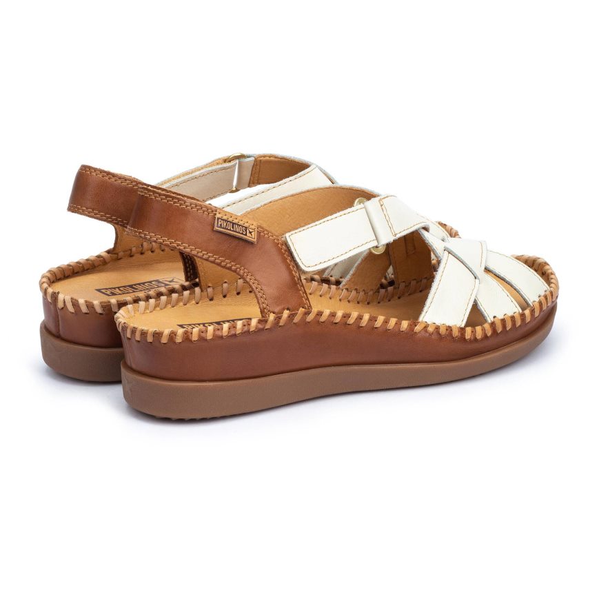 Women's Pikolinos CADAQUES Sandals White | NZ Q83502Q